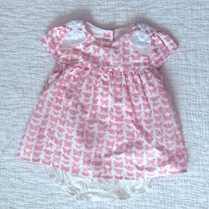 Janie & Jack Butterfly Dress - 6-12m